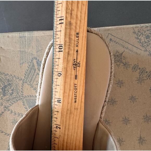 Free People Santorini Espadrille  Womens Size 9.5 New in Box soft leather - Picture 11 of 11